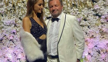 Patrycja Tuchlińska i jej starszy o 50 lat miliarder balują u Omeny Mensah! "Piękna para"