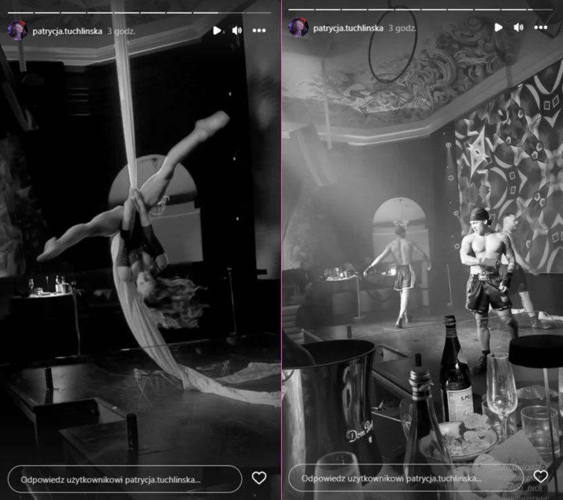 Patrycja Tuchlińska /screen z InstaStory / @patrycja.tuchlinska /Instagram