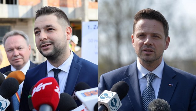 Patryk Jaki (fot. Leszek Szymański/PAP) i Rafał Trzskowski (fot. Marcin Obara/PAP) /PAP