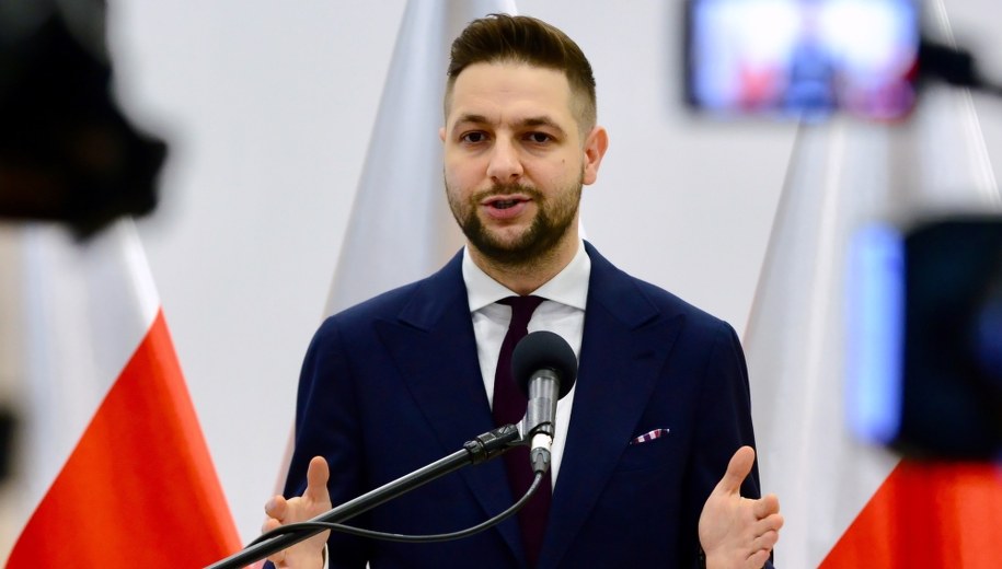 Patryk Jaki / 	Jakub Kamiński    /PAP