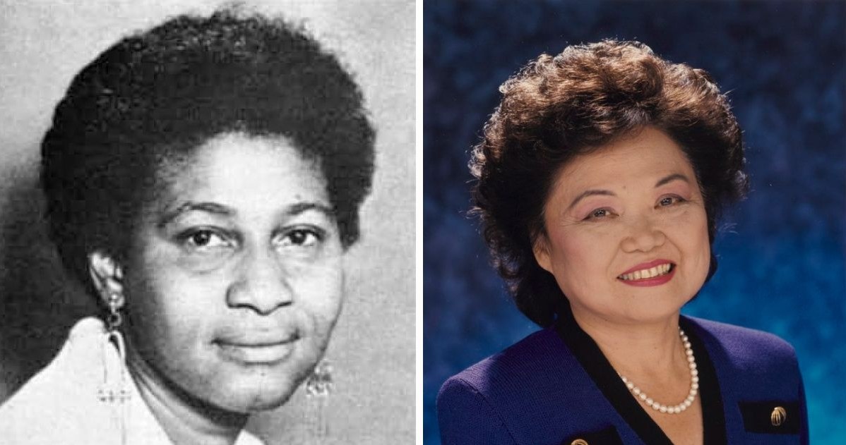 Patsy Mink i Charlene Mitchell /domena publiczna