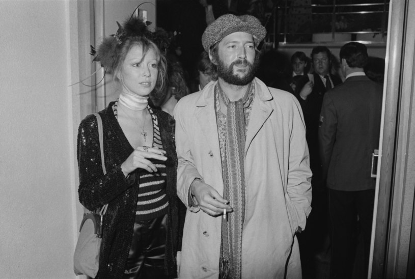 Pattie Boyd i Eric Clapton w 1975 roku /Michael Putland / Contributor /Getty Images