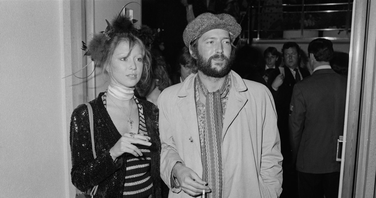 Pattie Boyd i Eric Clapton w 1975 roku /Michael Putland / Contributor /Getty Images