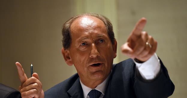 Paul Bulcke, prezes Nestle. Fot. MONEY SHARMA /AFP