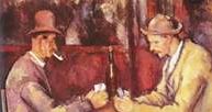 Paul Cézanne, Gracze w karty, 1892-96 /Encyklopedia Internautica