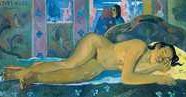 Paul Gauguin, Nevermore, 1897 /Encyklopedia Internautica