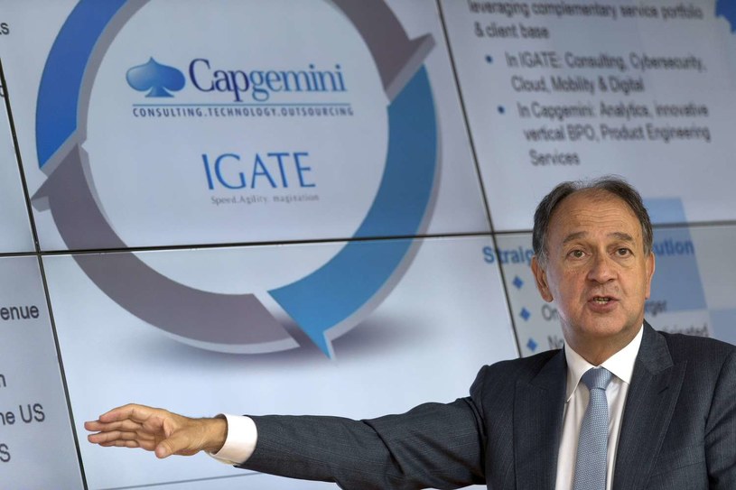 Paul Hermelin, szef firmy Capgemini /AFP