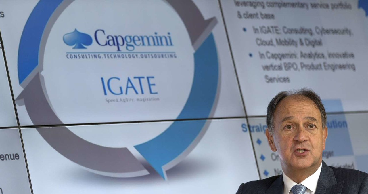 Paul Hermelin, szef firmy Capgemini /AFP