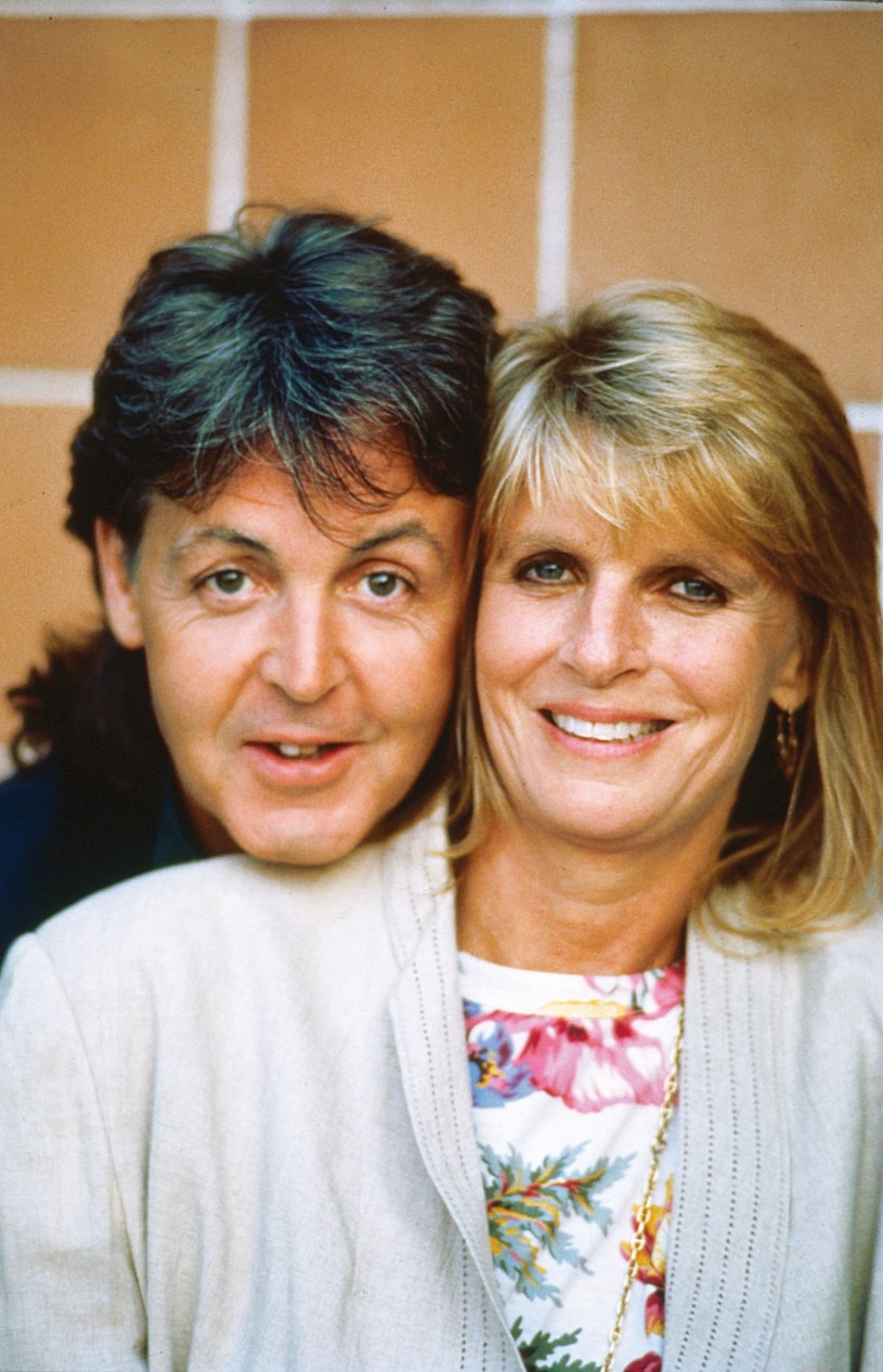 Paul i Linda w 1989 roku /Rino Petrosino /Agencja FORUM