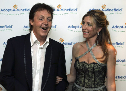 Paul McCartney i Heather Mills w 2005 roku - fot. Ralph Orlowski /Getty Images/Flash Press Media