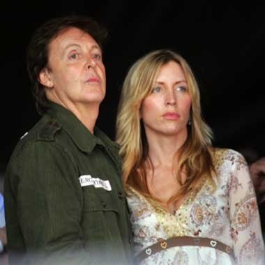 Paul McCartney i Heather Mills /arch. AFP