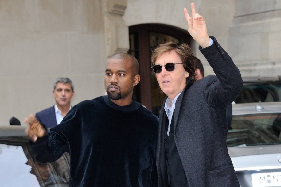 Paul McCartney i Kanye West /Domine-Marechal-Wyters    /PAP/EPA