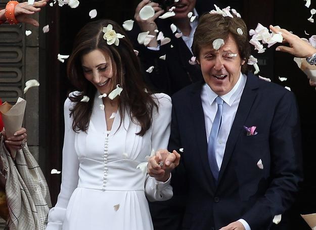 Paul McCartney i Nancy Shevell są już małżeństwem - fot. Danny Martindale /Getty Images/Flash Press Media