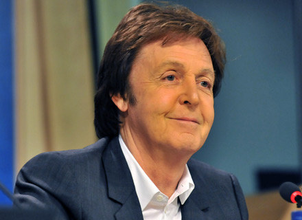 Paul McCartney w Parlamencie Europejskim /arch. AFP