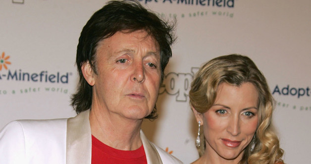 Paul McCartney z Heather Mills w czasach, gdy jeszcze pokazywali się razem, fot. Frazer Harrison &nbsp; /Getty Images/Flash Press Media