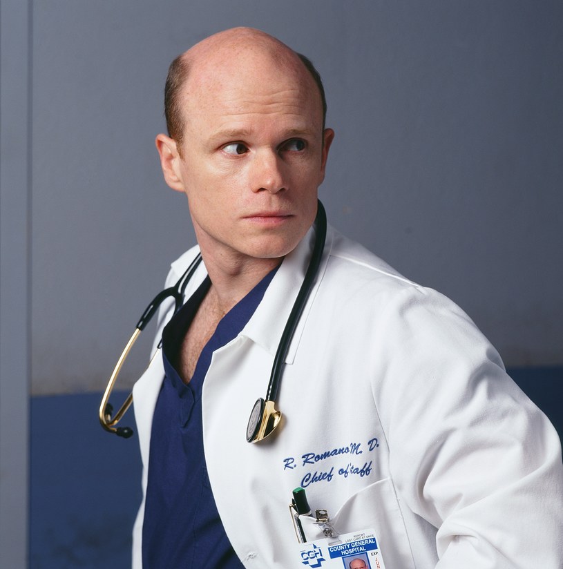 Paul McCrane jako doktor Romano w "Ostrym dyżurze" /NBC / Contributor /Getty Images