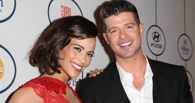 Paula Patton i Robin Thicke wkrótce przestaną być małżeństwem /Chelsea Lauren /Getty Images