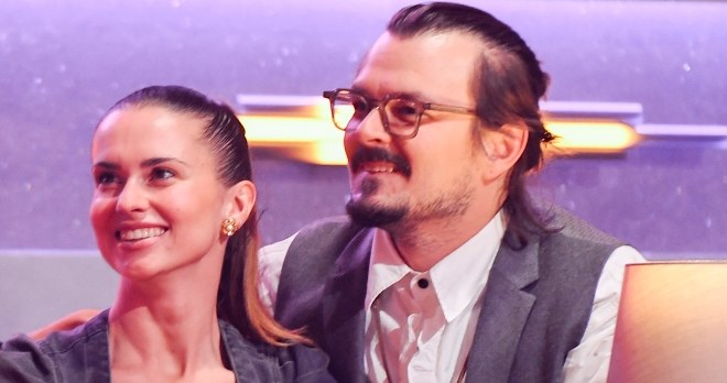 Paulina Bernatek i Dawid Ogrodnik /Mieszko Pietka /AKPA