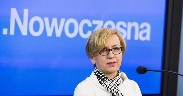 Paulina Henning-Kloska z Nowoczesnej. Fot. Andrzej Hulimka REPORTE /Reporter