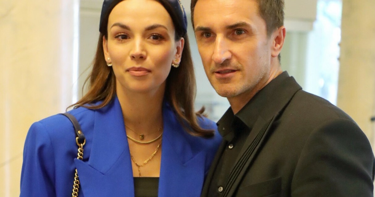 Paulina Krupińska i Sebastian Karpiel-Bułecka /Piotr Molecki /East News