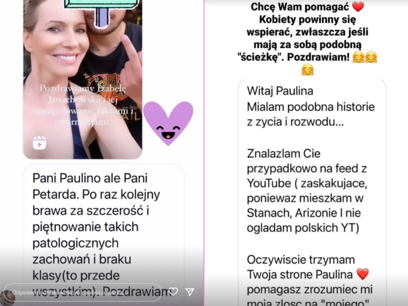 Paulina Smaszcz Instastory /@paulina.smaszcz /Instagram