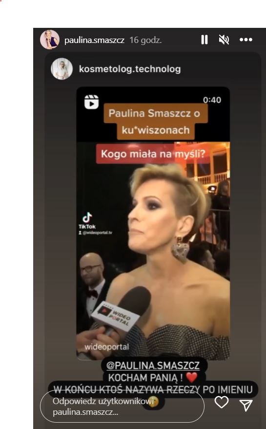 Paulina Smaszcz /www.instagram.com/paulina.smaszcz /Instagram