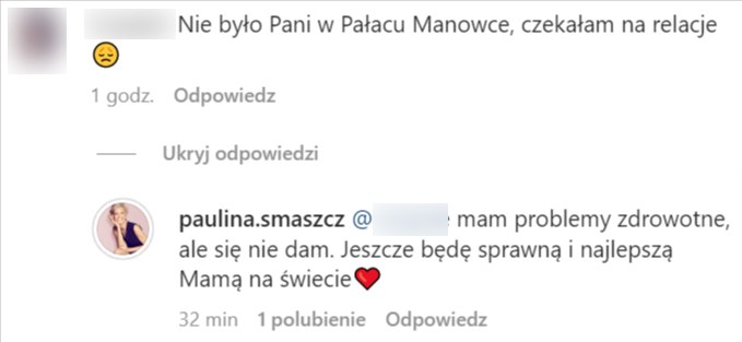 Paulina Smaszcz /https://www.instagram.com/paulina.smaszcz/ /Instagram