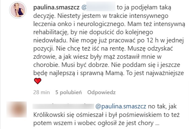 Paulina Smaszcz /https://www.instagram.com/paulina.smaszcz/ /Instagram
