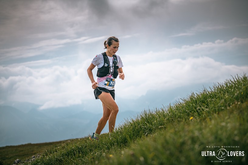 Paulina Tracz podczas Tatra Sky Marathonu. (Fot. UltraLovers) /Jacek Deneka /