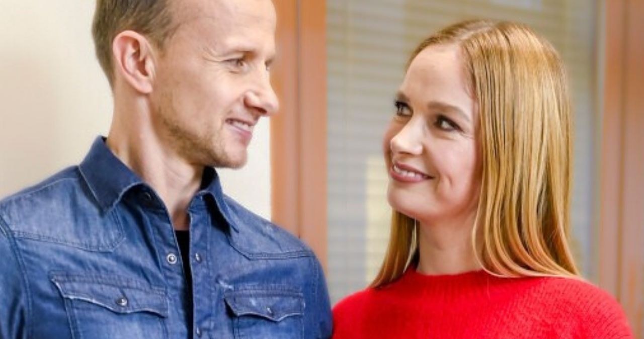 Paweł Bodzianny i Marta Paszkin z "Rolnik szuka żony" /Piętka Mieszko /AKPA
