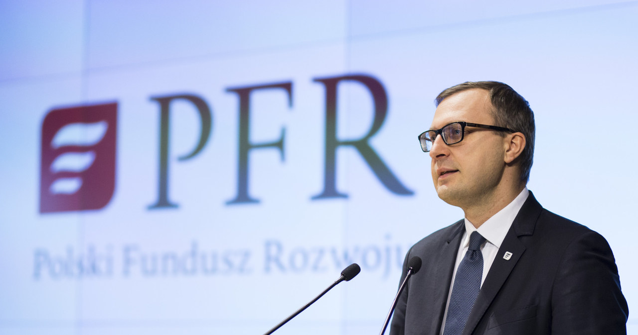 Paweł Borys, prezes PFR. /Andrzej Hulimka  /Reporter