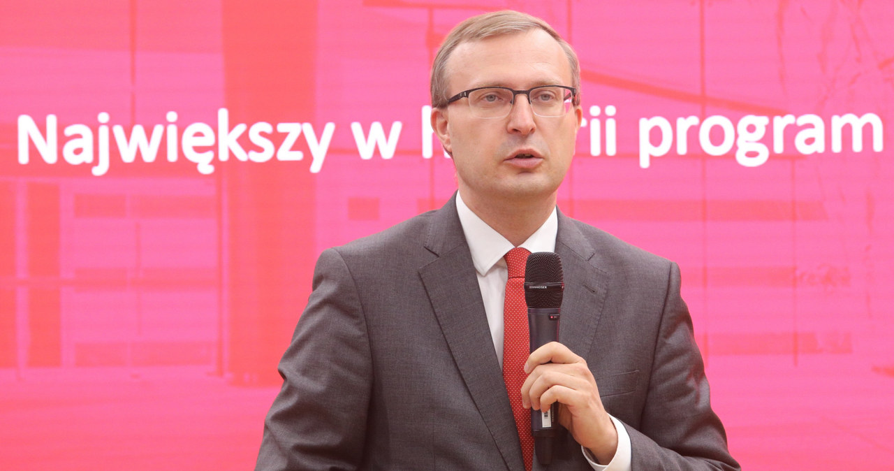 Paweł Borys, prezes PFR /Tomasz Jastrzębowski /Reporter