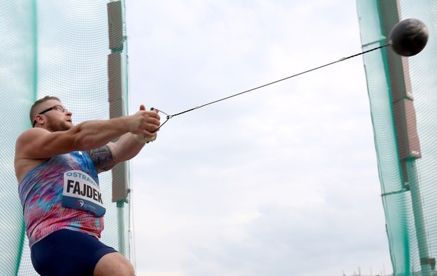 Paweł Fajdek na zawodach w czeskiej Ostawie, 27 czerwca 2017 /CTK Photo/Petr Sznapka /PAP