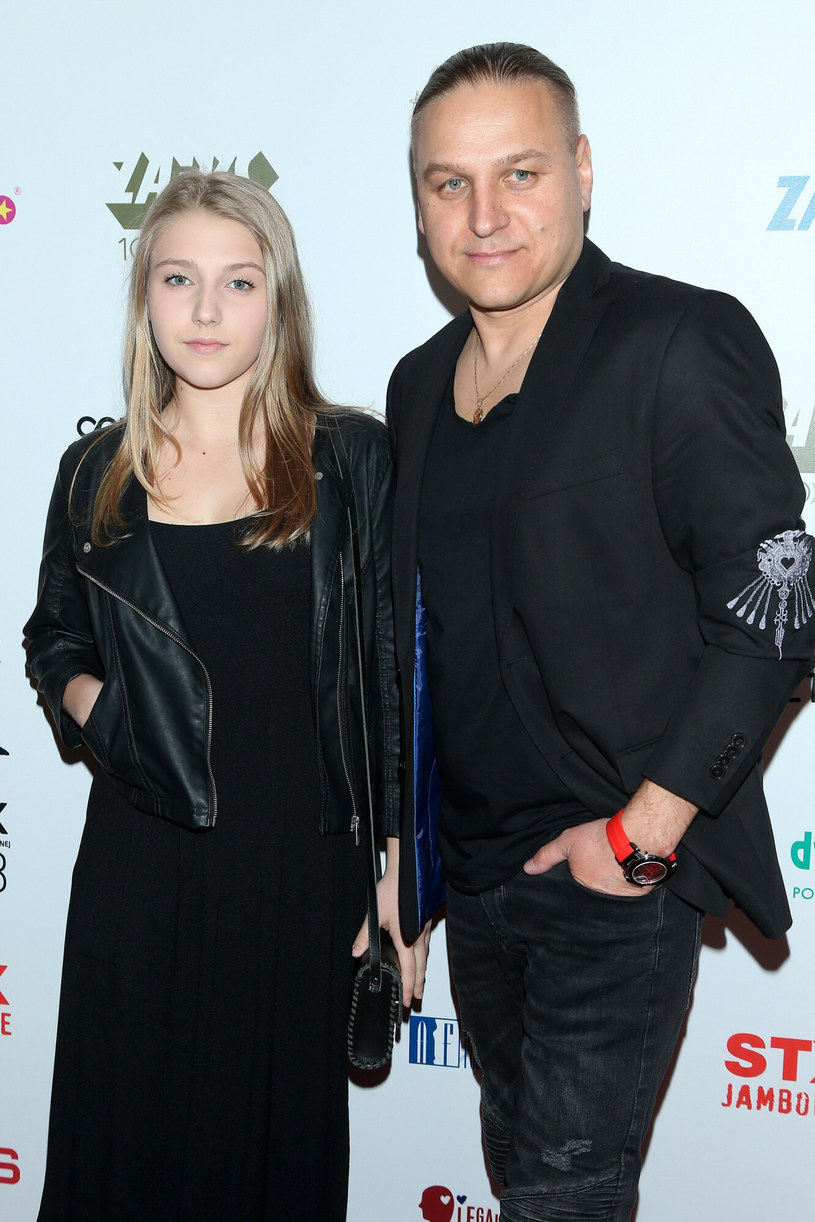 Paweł Golec z córką Mają /VIPHOTO /East News
