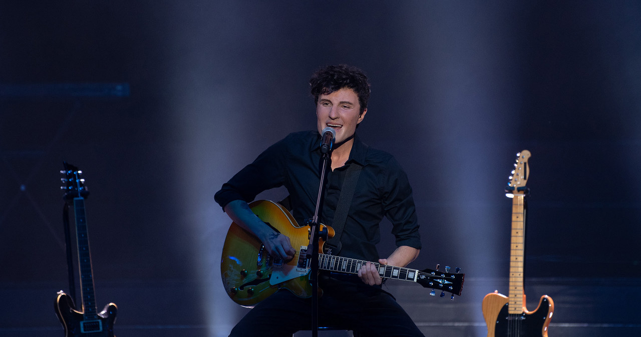 Paweł Góral jako Shawn Mendes /M. Zawada /Polsat