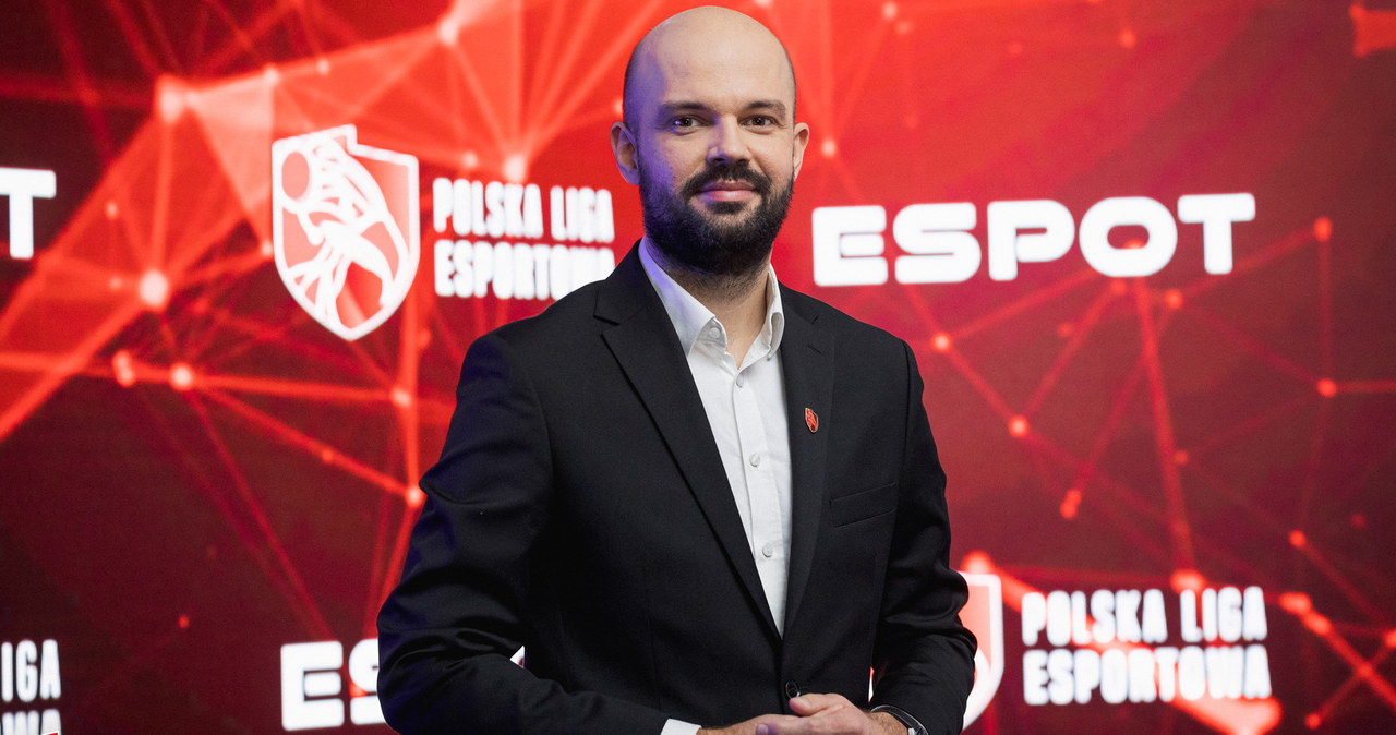 Paweł Kowalczyk, CEO Polskiej Ligi Esportowej /Julka Szałapska / Polska Liga Esportowa /materiały prasowe