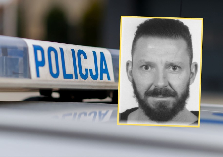 Paweł Kozanecki poszukiwany listem gończym, fot. Policja Łódź /Shutterstock