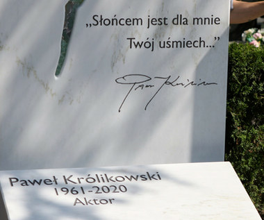 Paweł Królikowski: Nowy grób aktora na Powązkach