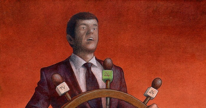 Paweł Kuczyński, "propaganda" /web.facebook.com/pawelkuczynskiart/ /archiwum prywatne