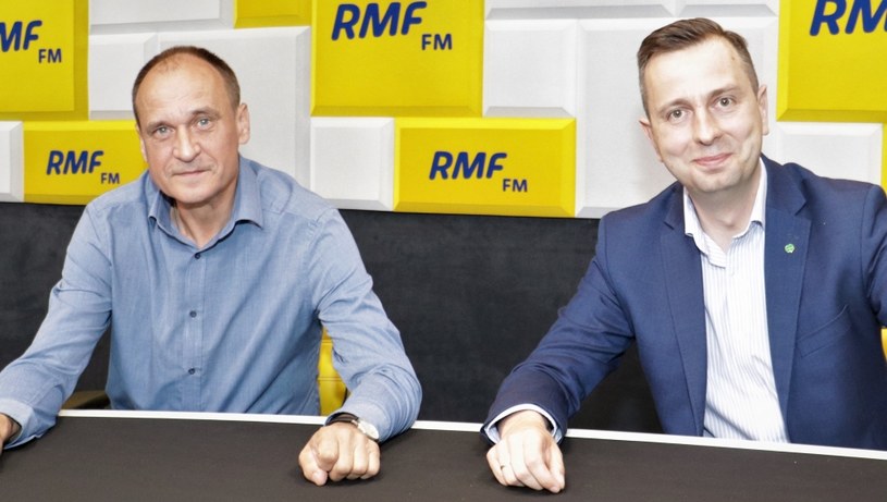 Paweł Kukiz i Władysław Kosiniak-Kamysz /Jakub Rutka /RMF FM