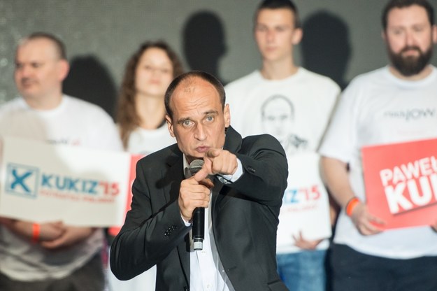 Paweł Kukiz uzyskał w wyborach prezydenckich ponad 20% głosów /Maciej Kulczyński /PAP