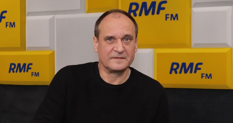 Paweł Kukiz w studio RMF FM /Archiwum RMF FM