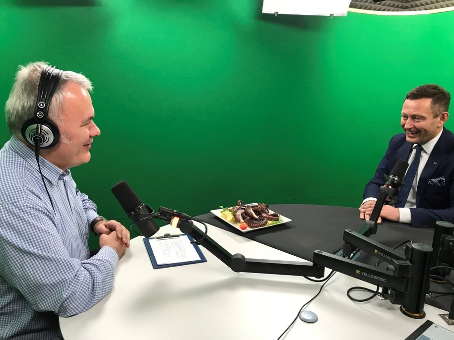 Paweł Rabiej i Robert Mazurek /Michał Dukaczewski, RMF FM