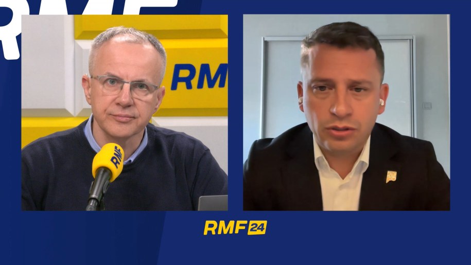 Paweł Śliz był gościem Rozmowy o 7:00 w Radiu RMF24 /RMF24