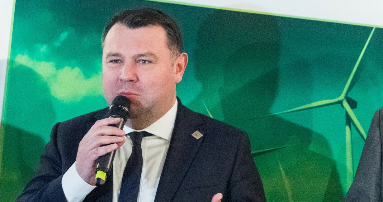 Paweł Szczeszek, prezes Tauron /Tomasz Jankowski /Reporter
