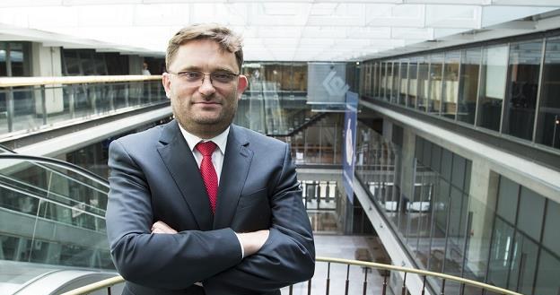 Paweł Tamborski, prezes GPW. Ffot. Andrzej Hulimka /Reporter