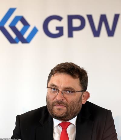 Paweł Tamborski, prezes GPW. Fot. Przemek Świderski /Agencja SE/East News