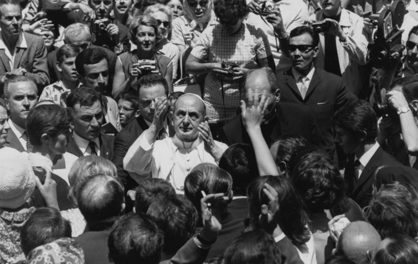 Paweł VI w tłumie wiernych, Turcja 1967 r. /Hulton Archive /Getty Images