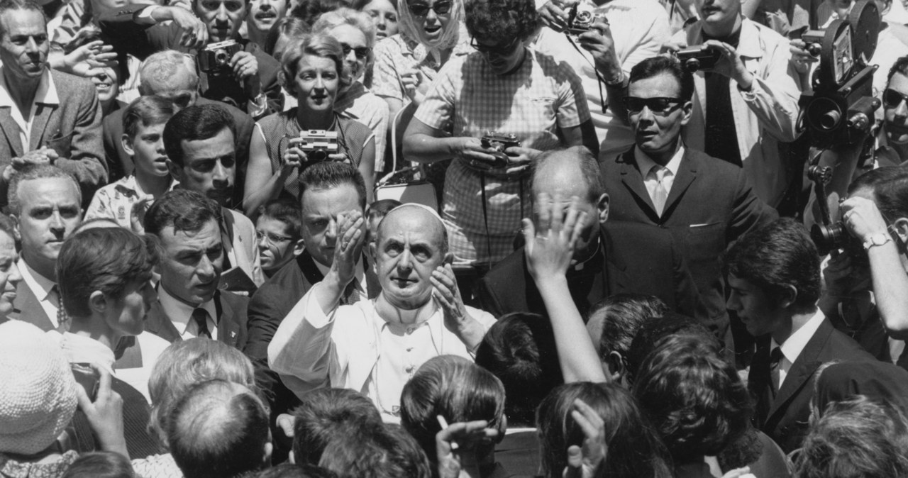 Paweł VI w tłumie wiernych, Turcja 1967 r. /Hulton Archive /Getty Images