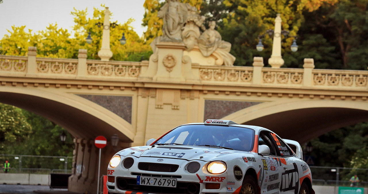 Paweł Wysocki Arkadiusz Sałaciński Toyota Celica GT-Four Fot Jakub Żołędowski Kronikarajdow_pl /Informacja prasowa